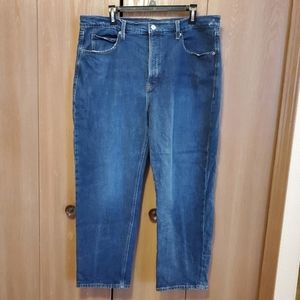 Old Navy Women's Sz 16 Jeans Sky Hi Straight Extra High Rise Trish Blue 27" Ins